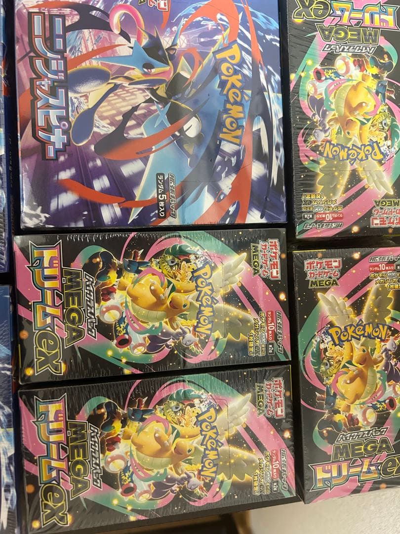 ポケカ　ニンジャスピナー　MEGAドリームEX 10box シュリンク付き