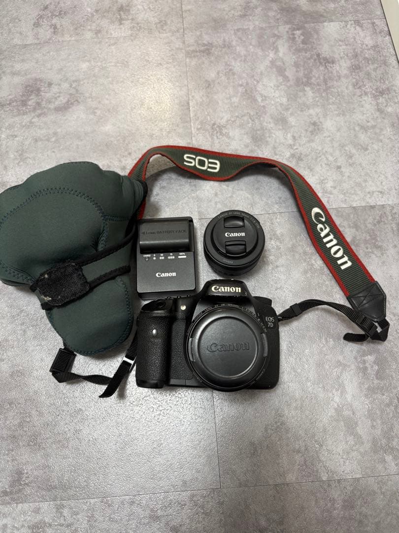 【初心者おすすめ】Canon EOS 7D ダブルレンズセット 50mm単焦点付