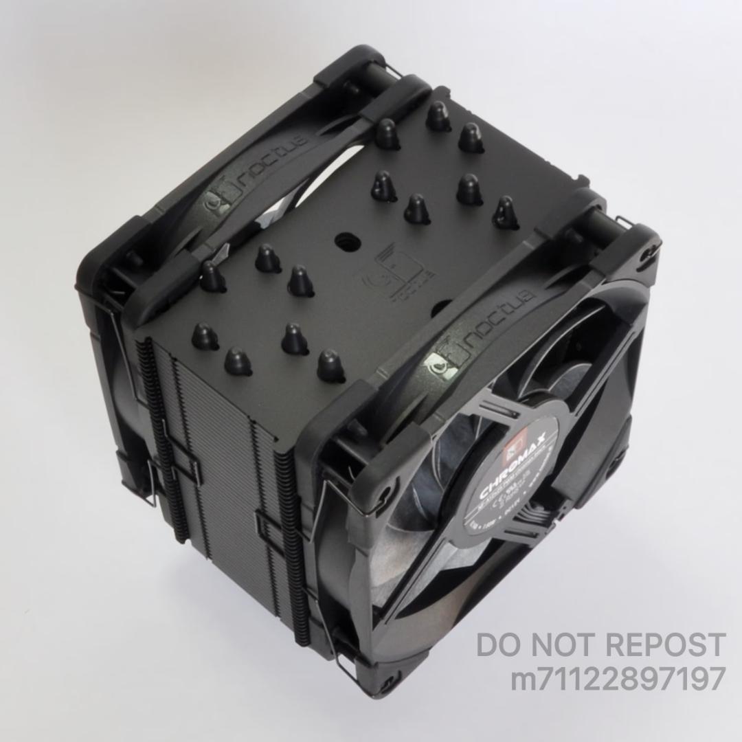 PC用ファン・クーラー Noctua NH-U12A chromax.black