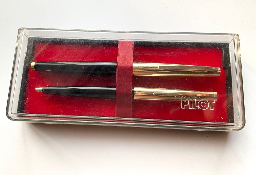 PILOT パイロット万年筆L-100 と ボールペンL-50 セット