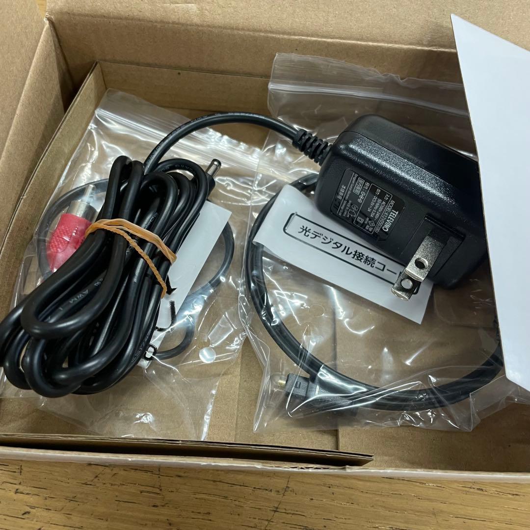 美品 動作品 みみもとくん テレビーノ テレビスピーカー CS-350GW