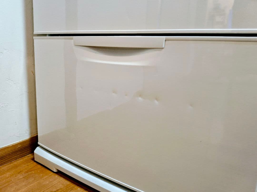 三菱 520L 冷蔵庫 MR-JX52W-W 観音開き 切れちゃう瞬冷凍