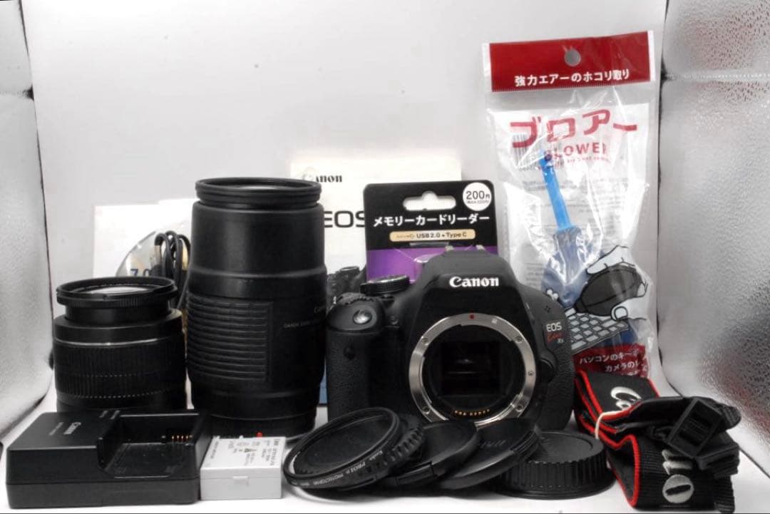 Canon EOS Kiss X5✨ダブルレンズセット✨望遠レンズ 動作良好
