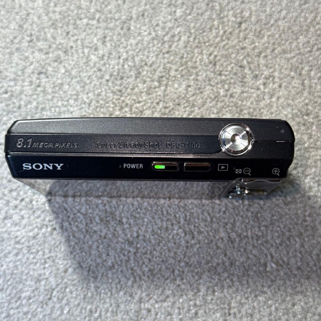 ☆動作OK デジカメ SONY DSC-T100 バッテリー付き