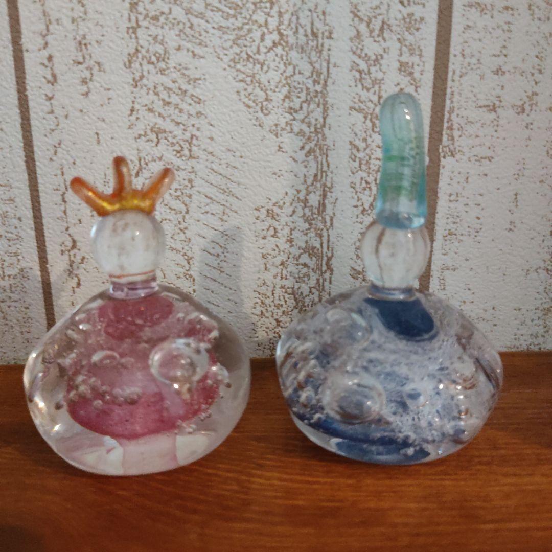 ハンドメイド　ガラスのお雛様 作家さま