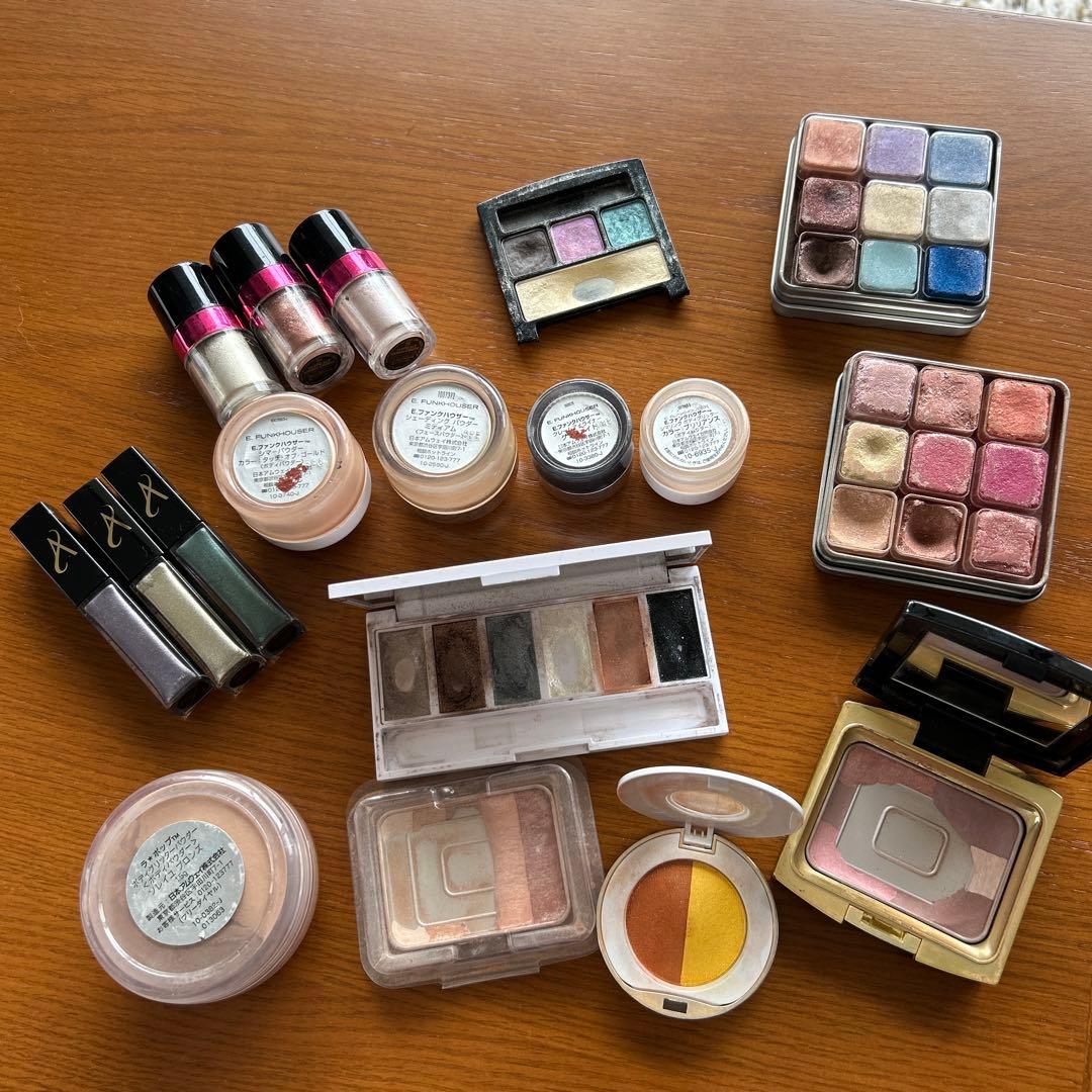 amwayアイカラーチークボディーパウダーまとめ売り18点アーティストリー限定品