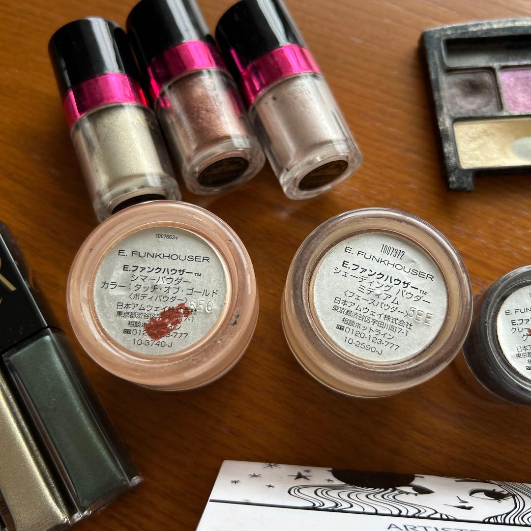 amwayアイカラーチークボディーパウダーまとめ売り18点アーティストリー限定品