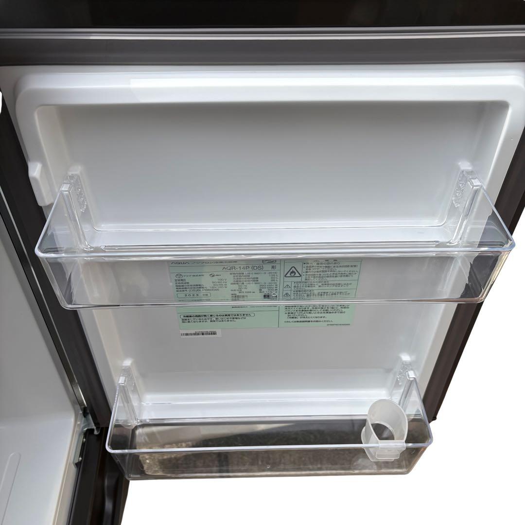【直接受渡限定】美品 AQUA 冷凍冷蔵庫 AQR-14P(DS) 2023年製