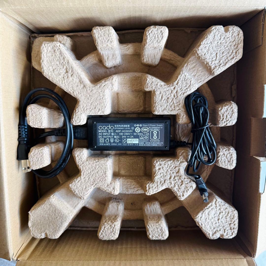 【美品】cado LEAF 120 空気清浄機 AP-C120
