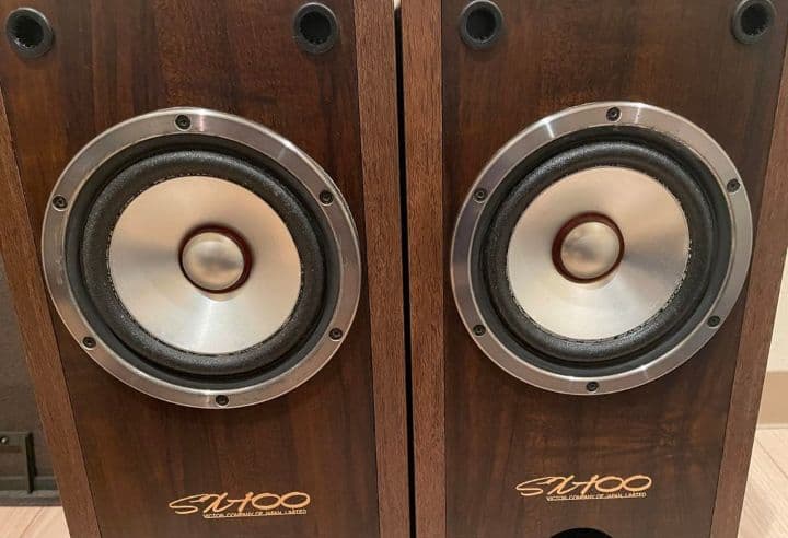 Victor SX-100フルレンジメタルコーンスピーカーシステム ペア