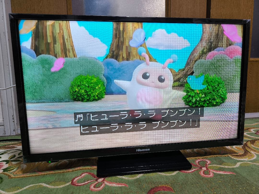 早い者勝ち未使用に近い Hisense 24A50 24型テレビ 保護フィルム付