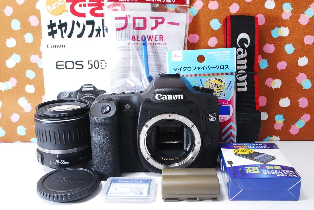 ✨初心者おすすめ✨シャッター数3039回✨Canon 50D レンズセット