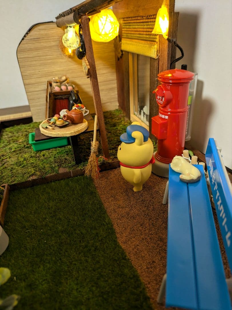 ハンドメイドミニチュアハウス　和菓子屋コンコンブル