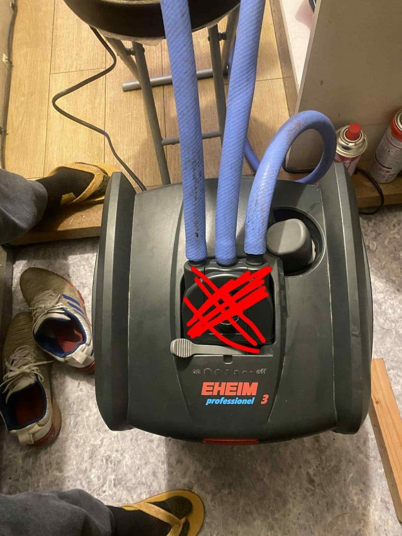 eheim 2080 (60hz) 中古 トリプルタップユニットは付属しません。