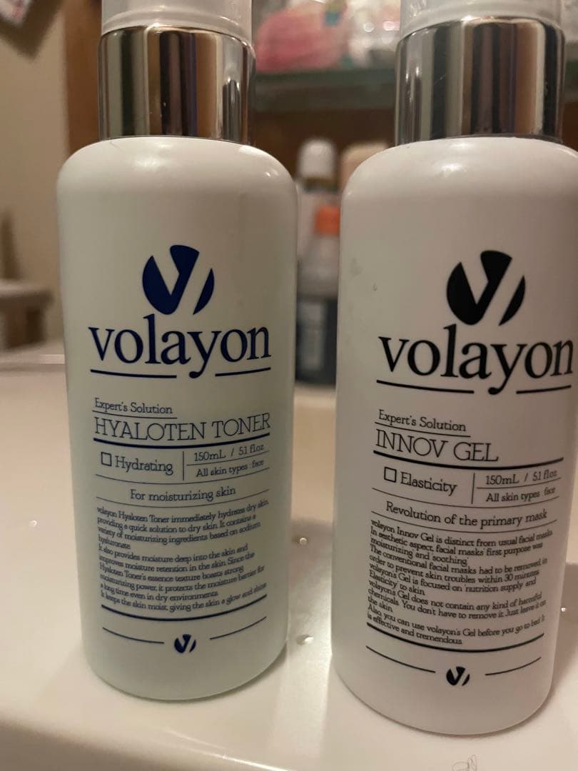 化粧水・ローション・トナー volayon Hyalojen Toner & Innov Gel