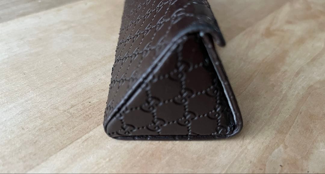GUCCI グッチ　GGロゴ モノグラム柄　　伊達眼鏡　ブルーライトカット