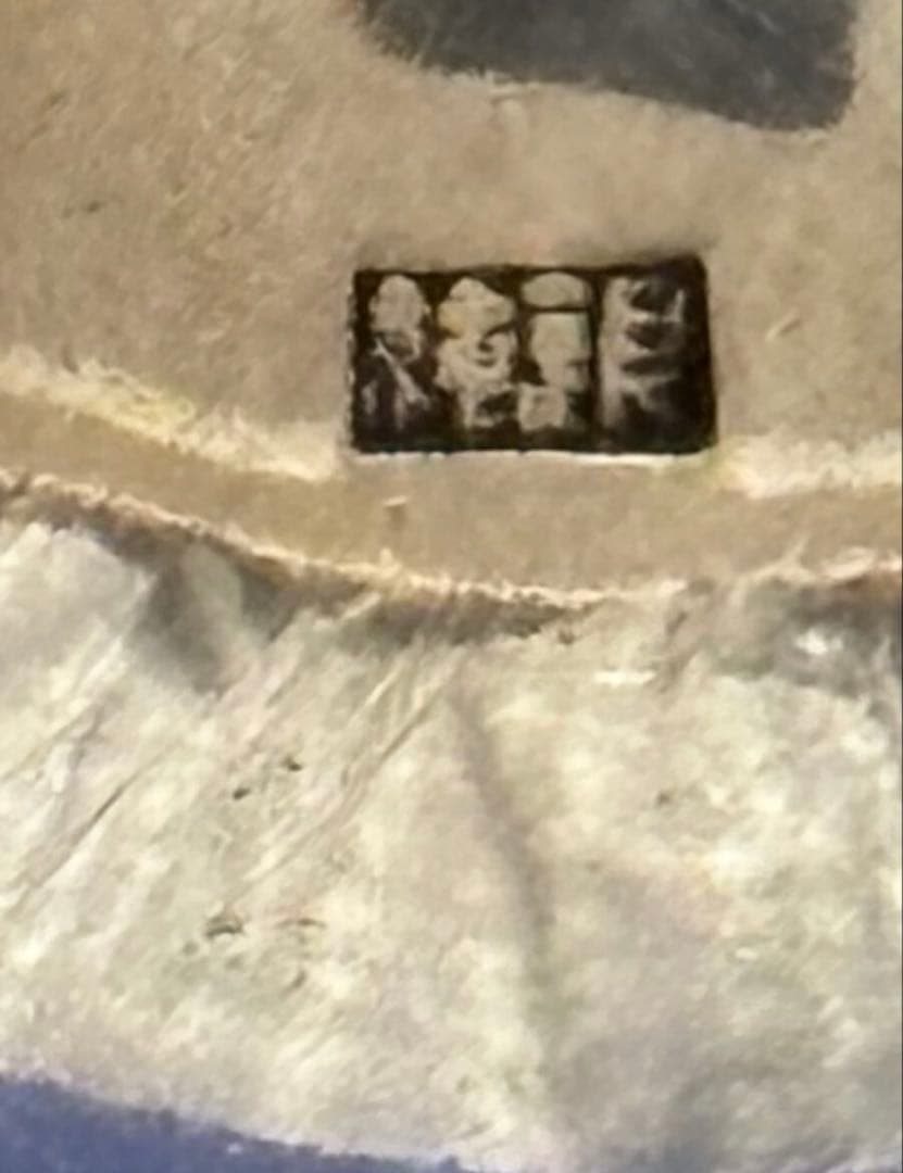 純銀リキュールグラス30.2g！純銀刻印有り！箱付き！昭和アンティーク。
