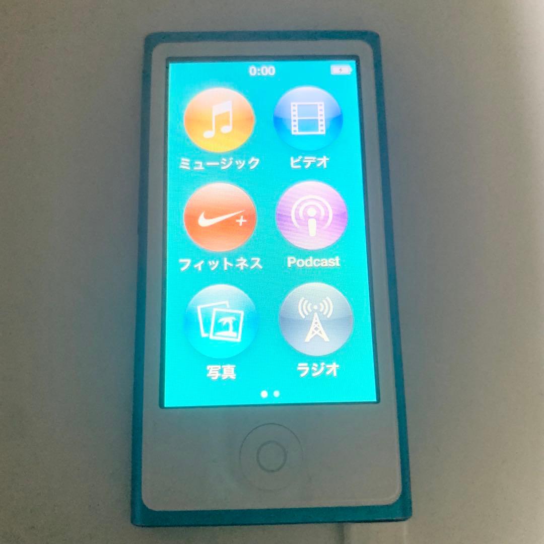 動作品✨️iPod nano 第7世代 16GB ブルー MD477J/A