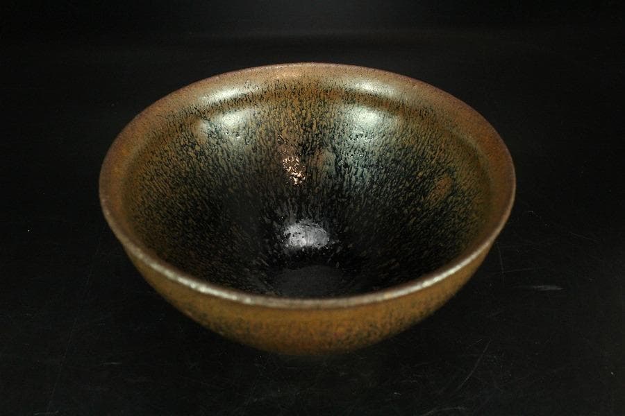 茶道具 唐物 中国 乃木目 天目茶碗 供御 天目台 揃(K-LC562)