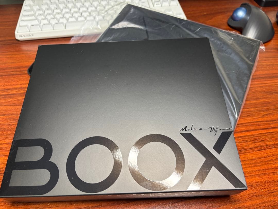 BOOX Tab Ultra C 専用キーボードカバー、ペン付き、箱付き