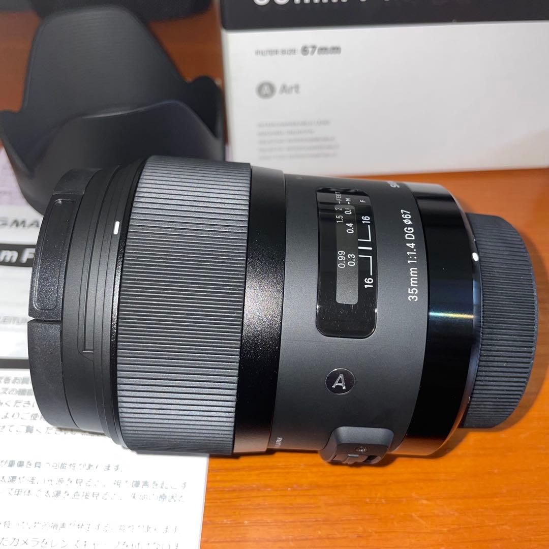 SIGMA Art 35mm F1.4 DG HSM ペンタックス PK 極美品