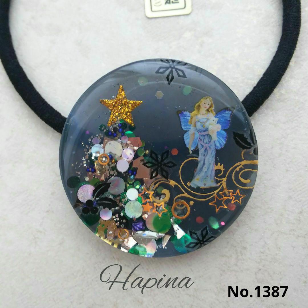 神秘的フェアリーラウンドレジンヘアゴム