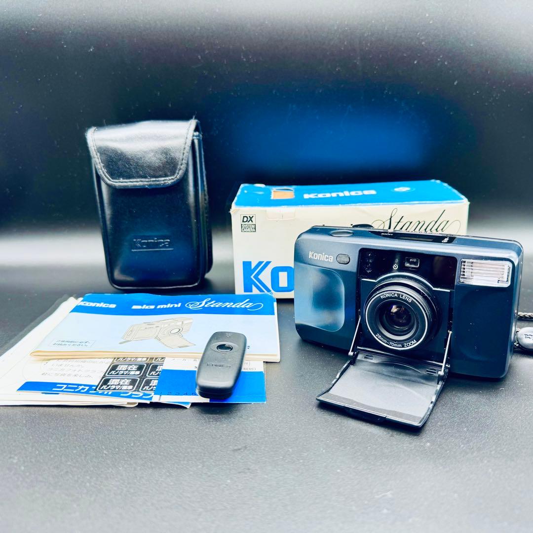 【美品】Konica Big Mini Standa コンパクトフィルムカメラ