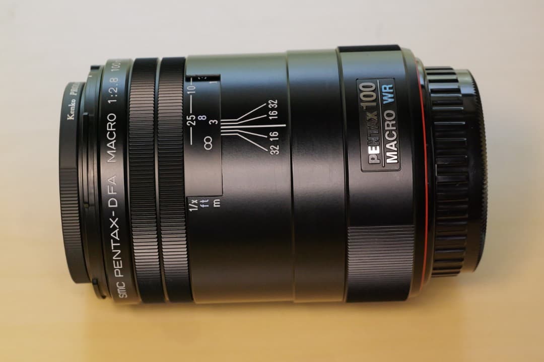 PENTAX DFA100mm f2.8 マクロ 保護フィルター　ポーチ　元箱