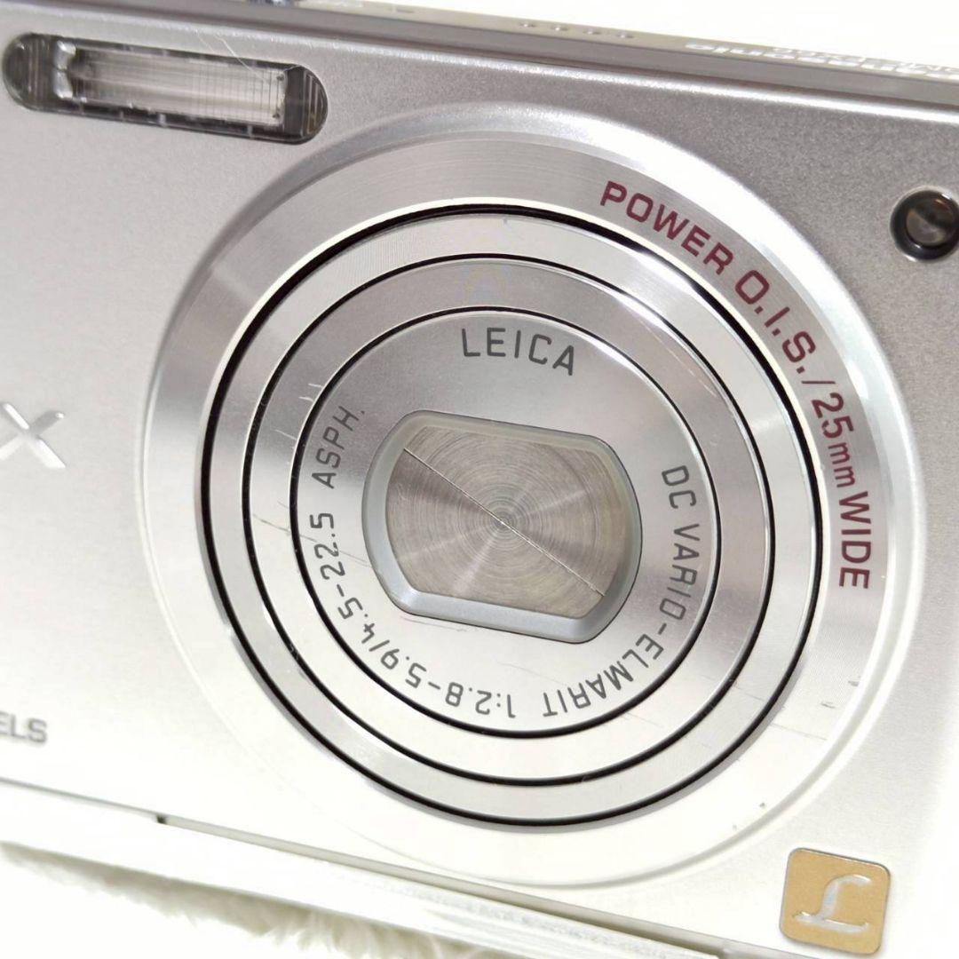 美品✨Panasonic LUMIX DMC-FX66 シルバー デジカメ