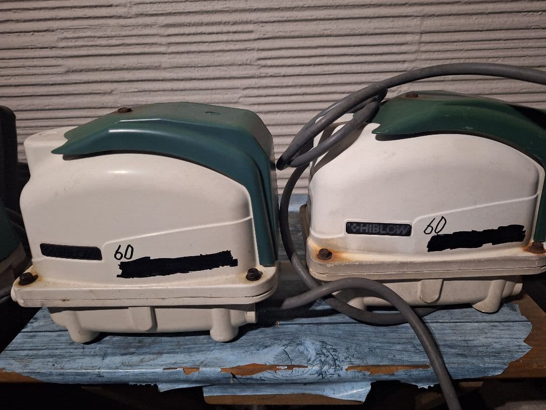 I*L様 中古2台売り風量正常測定済み XP 60L/min