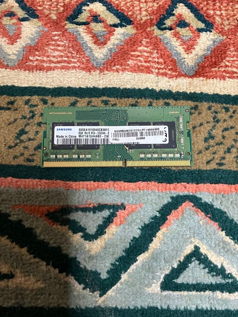 メモリー SAMSUNG DDR4-3200AAPC4-25600 8GB SO-DIMM