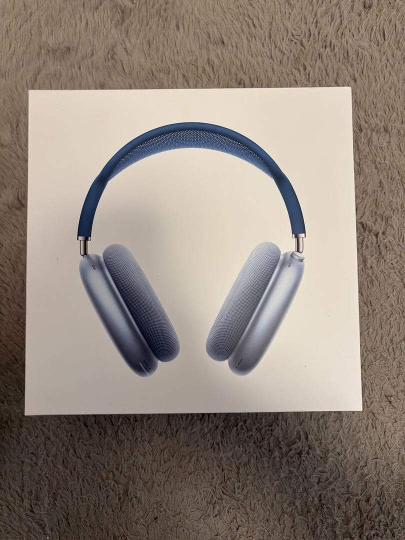 AirPods max ワイヤレスヘッドフォン ブルー　青