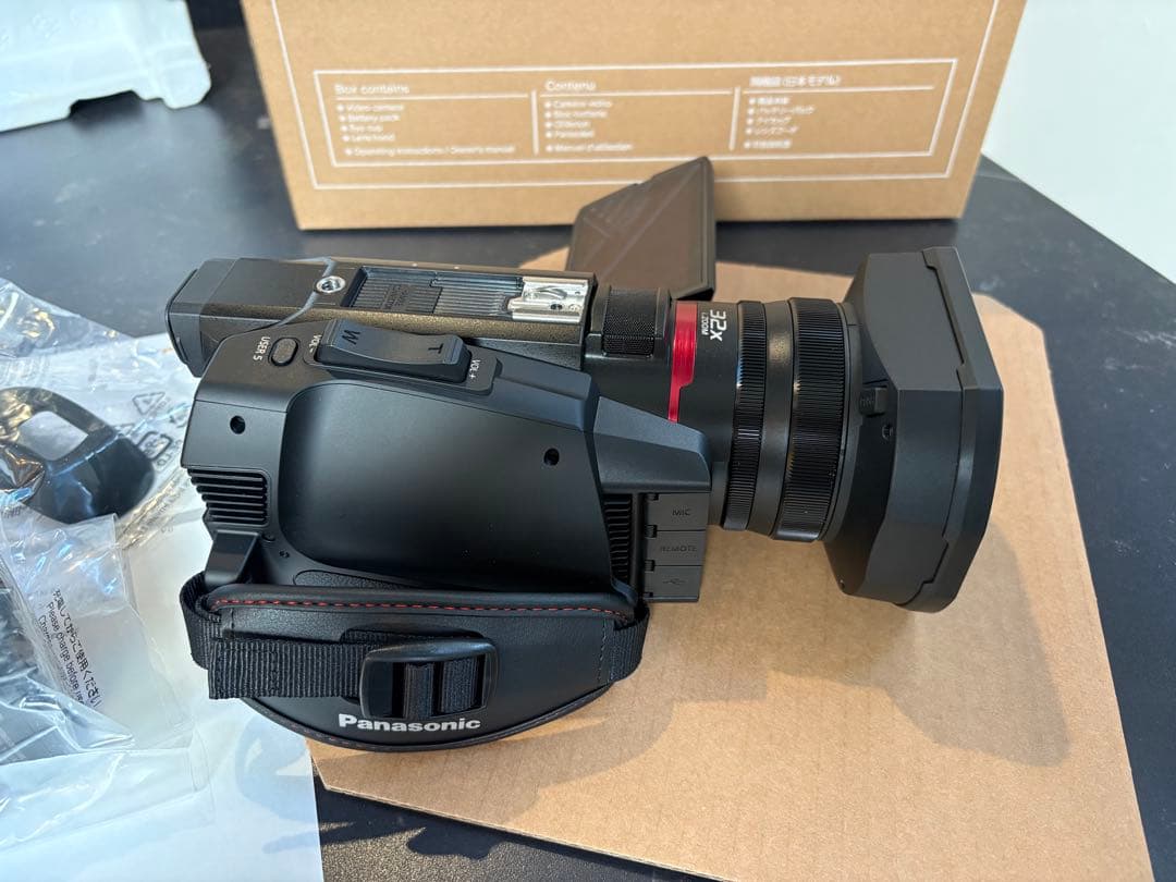 Panasonic HC-X1600 4K60pビデオカメラ 美品