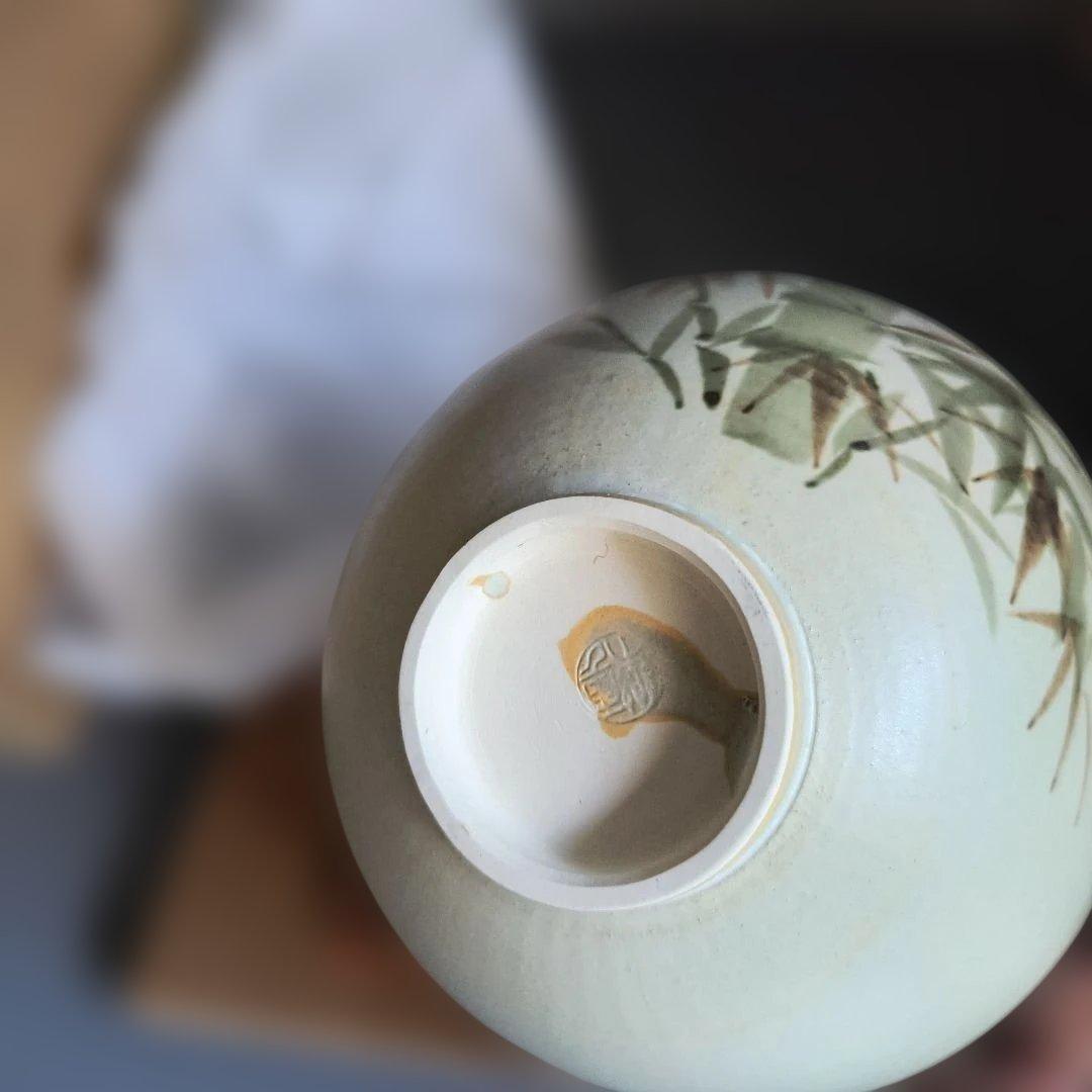陶器茶碗5個セット 木箱入り