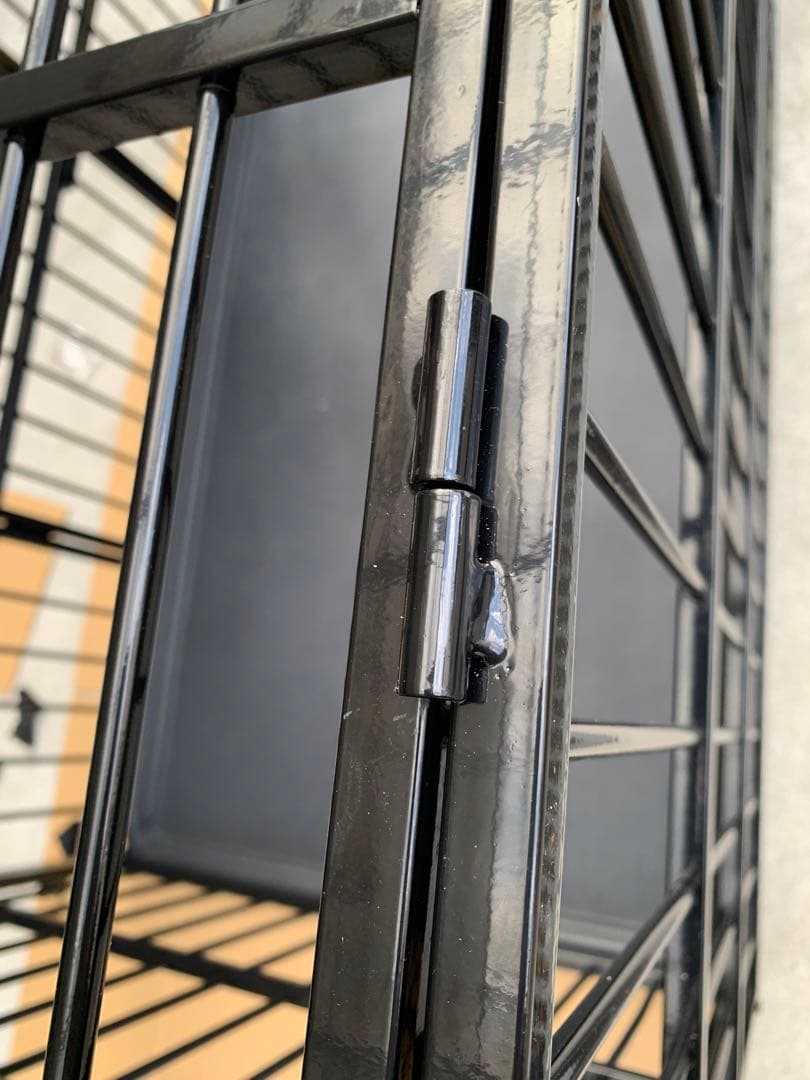 【訳あり】未使用品　大型犬ゲージ　組立簡単幅122x奥行75 x高さ80cm