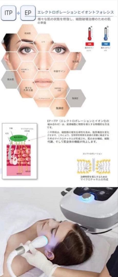 navvy！即日発送可！エレクトロポレーション RF美顔器　美容機器
