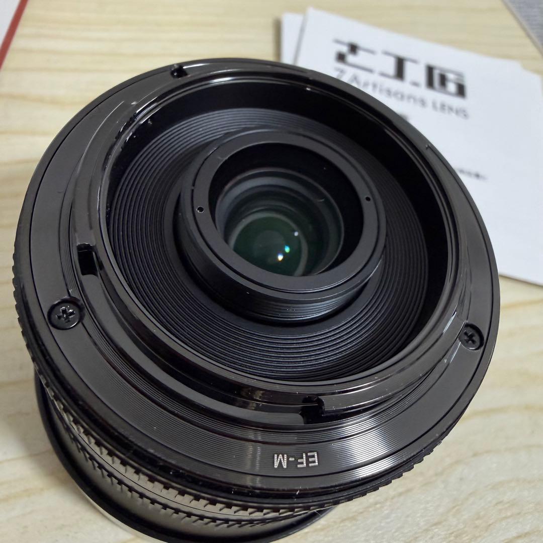 【美品】7Artisans 7.5mm F2.8 EF-Mマウントレンズ