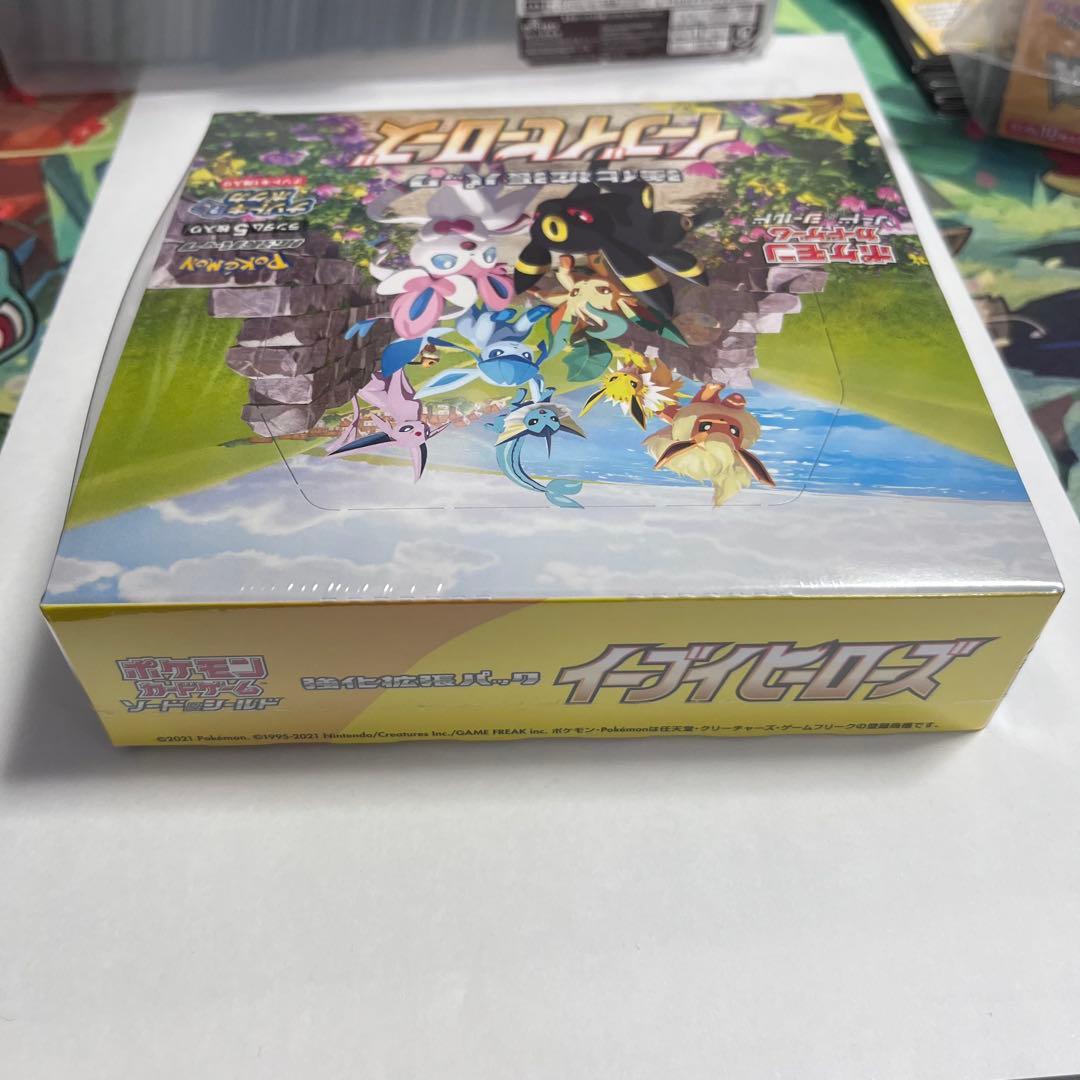 イーブイヒーローズ box 未開封 シュリンク