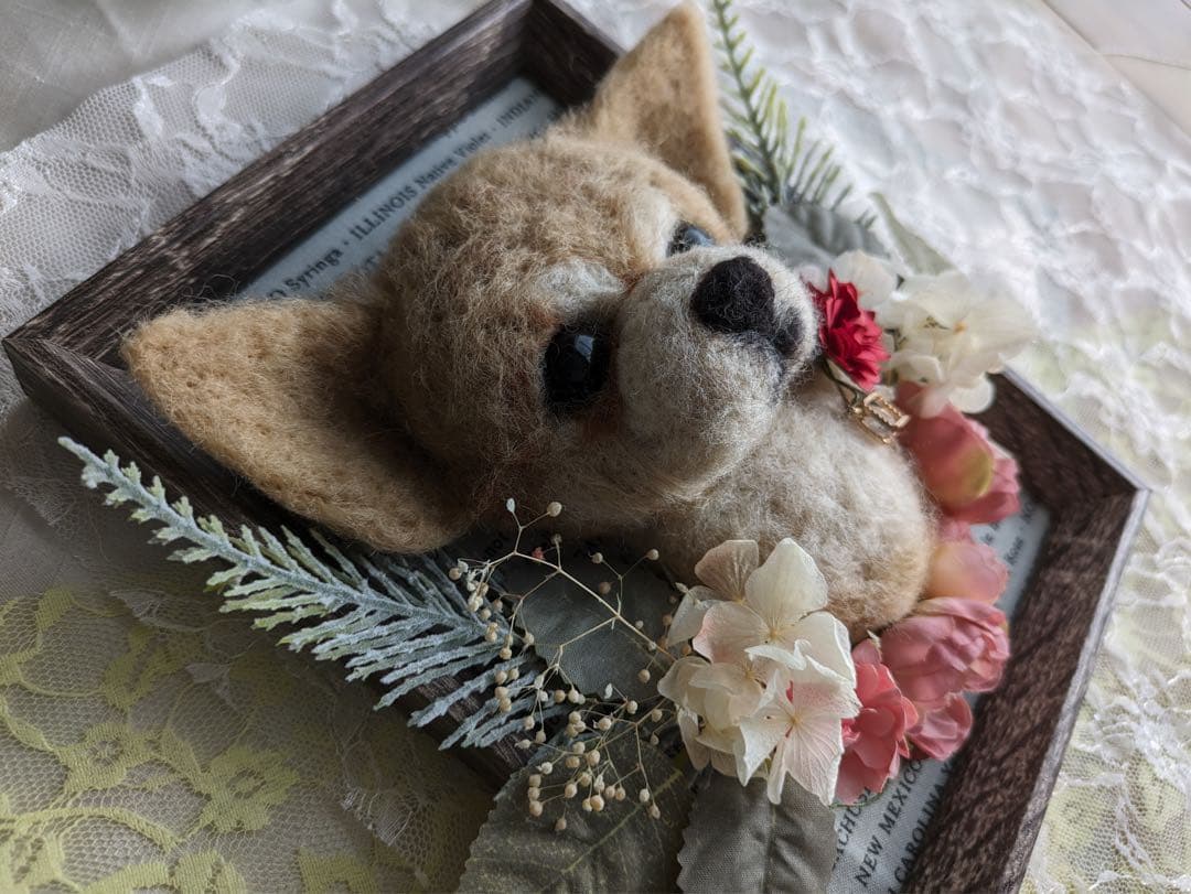 【オーダーページ】羊毛フェルトでうちのコグッズ作ります