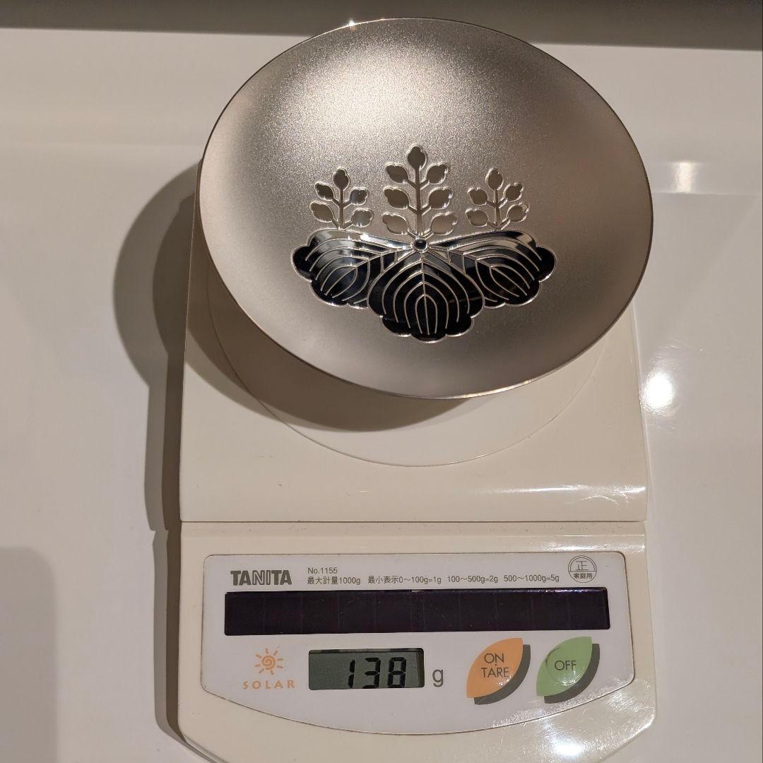 美品★銀杯【純銀の刻印有（シルバー1000）】138ｇ★内閣総理大臣贈 銀盃