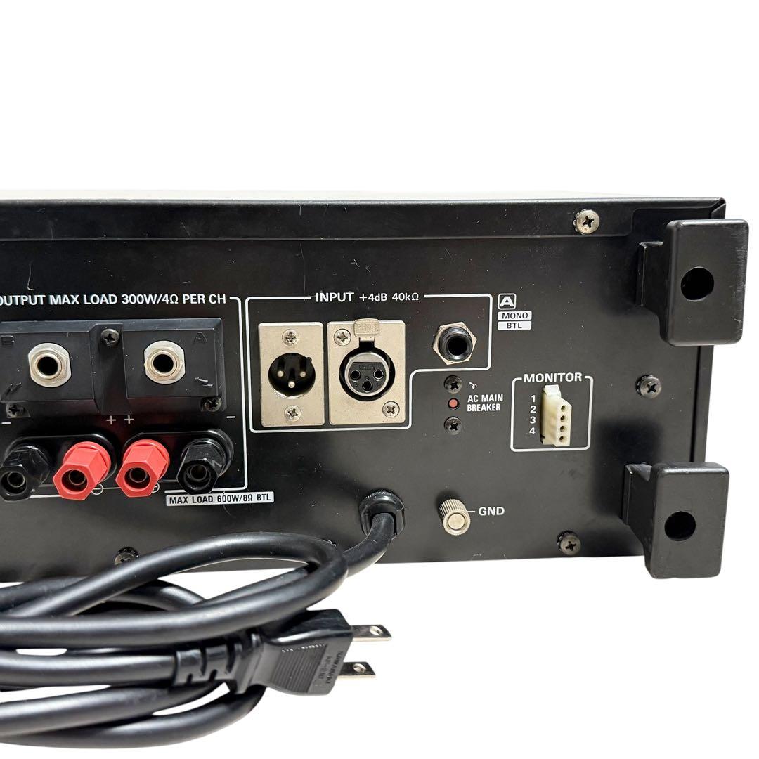 【動作品】ナショナル RAMSA WP-9220 パワーアンプ 業務用