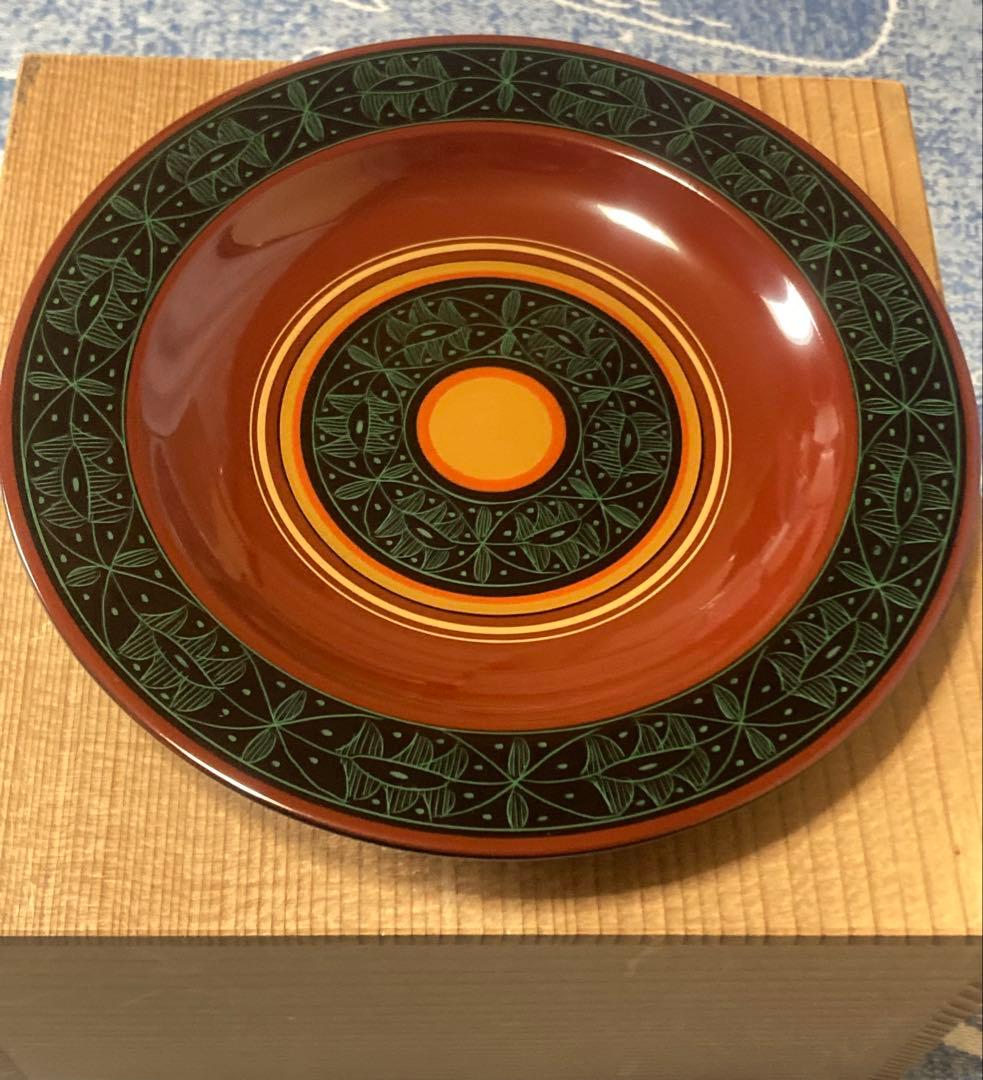 平安象彦 銘々盆 好日杯 共箱付