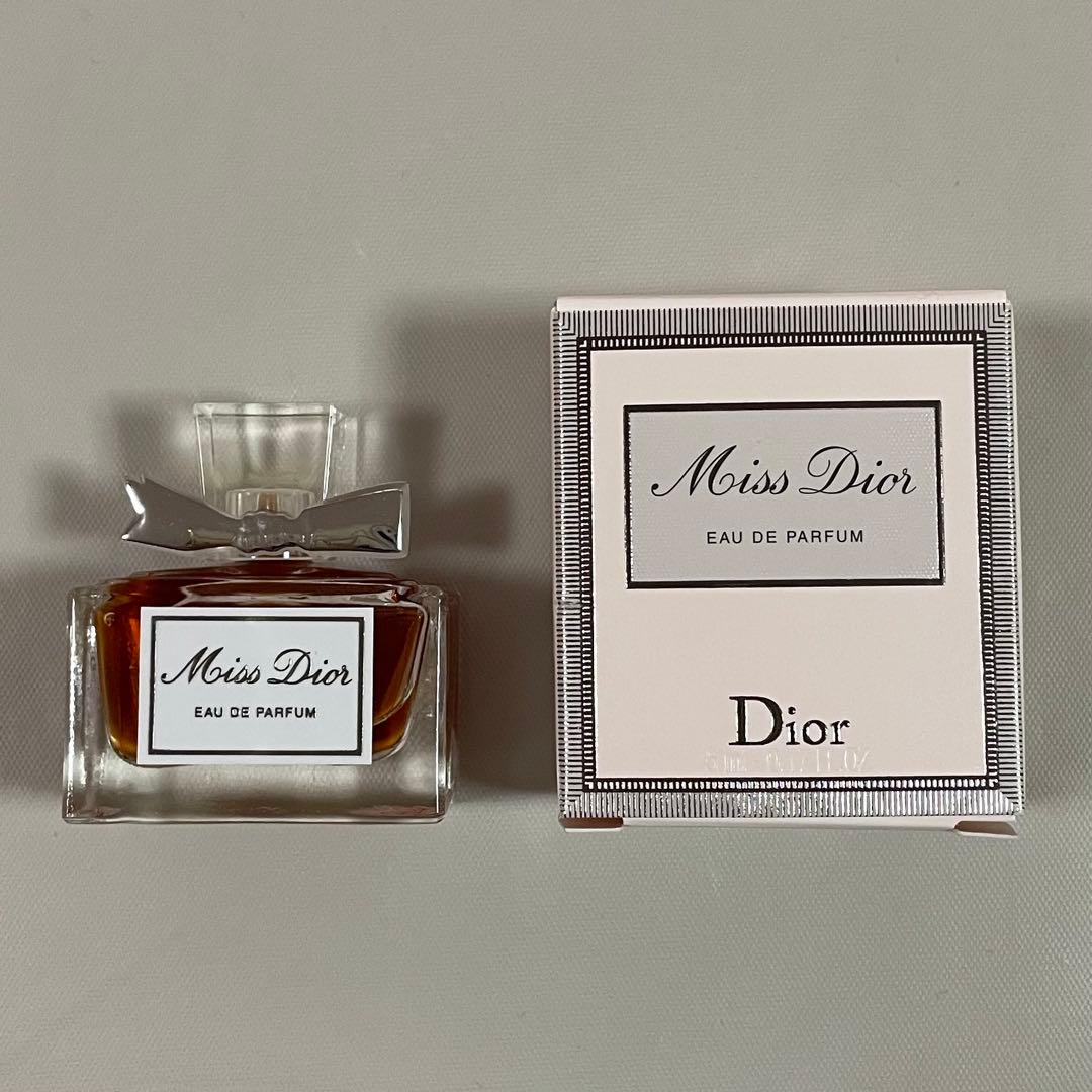 Miss Dior オードトワレ 5ml 4本セット ギフトバッグ付き