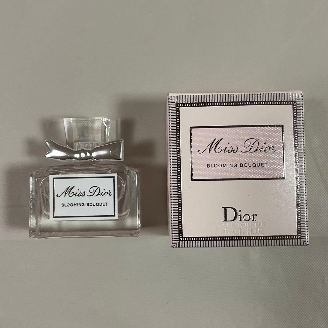 Miss Dior オードトワレ 5ml 4本セット ギフトバッグ付き