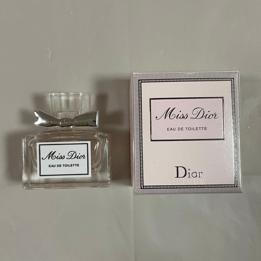 Miss Dior オードトワレ 5ml 4本セット ギフトバッグ付き