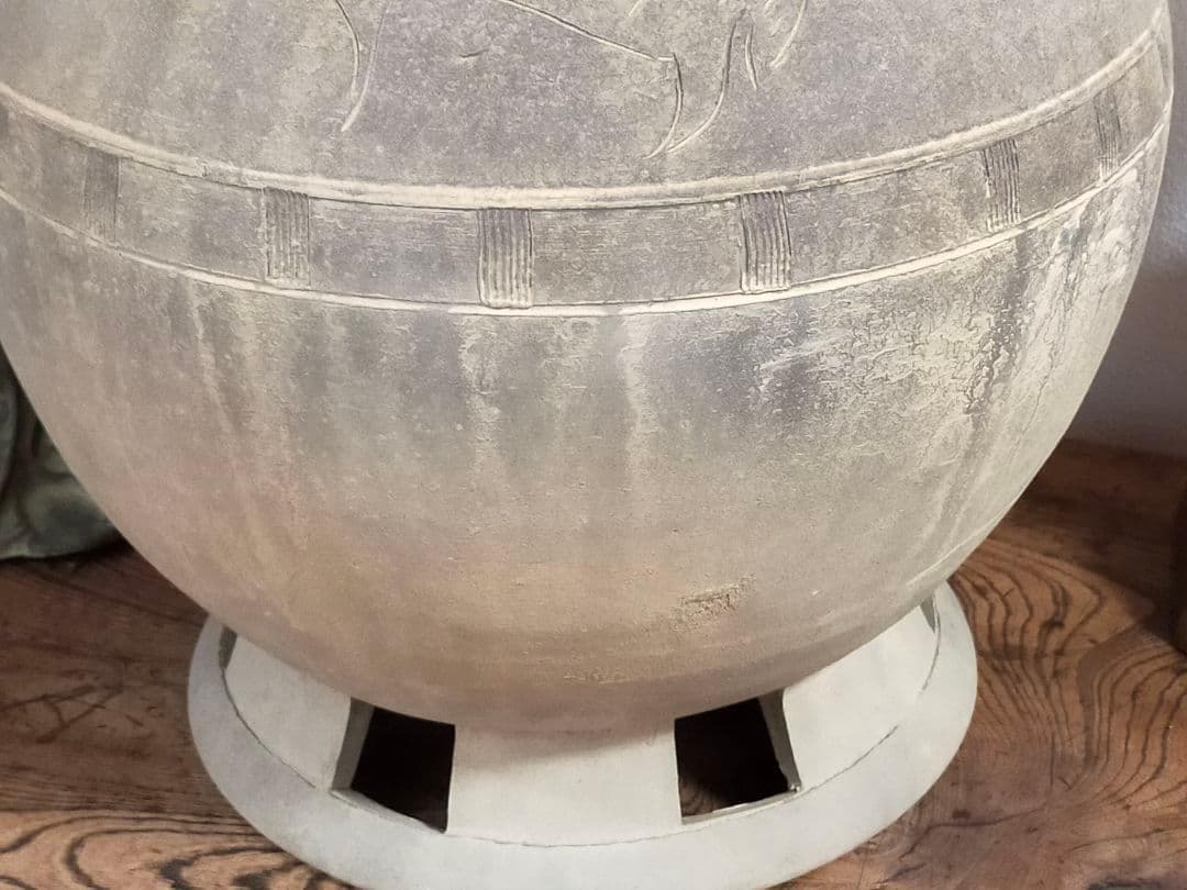 ♥新羅♥　土器　♥四耳♥　壺　♥レプリカ　骨董　古玩　出土　発掘品