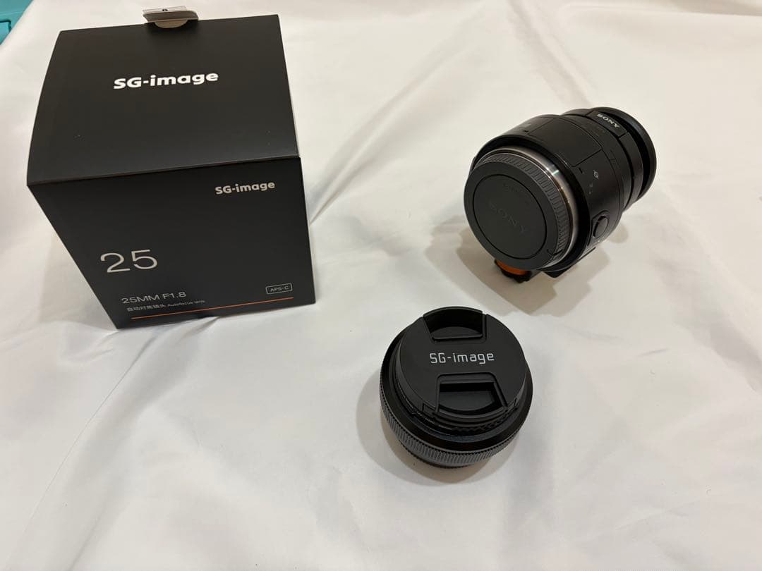 【24時間発送】ILCE-QX1 SONY レンズ付き　magsafe 単焦点