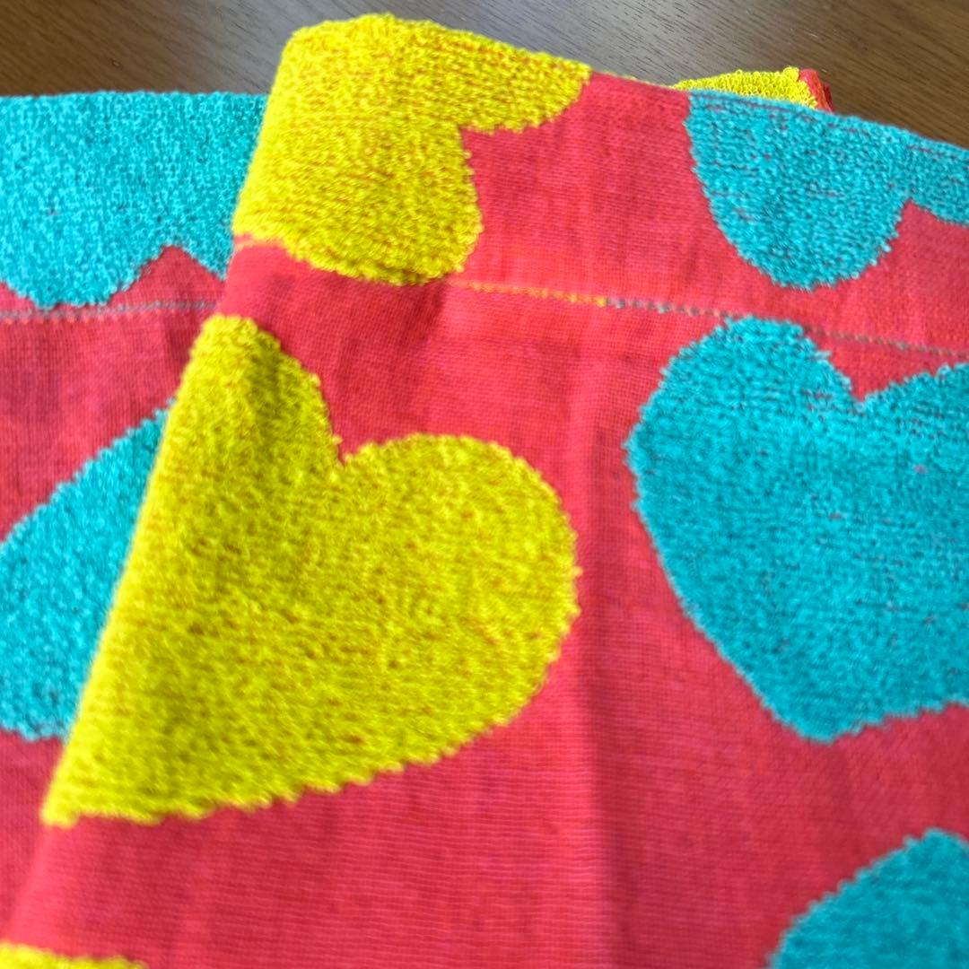 新品　マタノアツコ　タオルケット ハート柄　140✖️190 西川