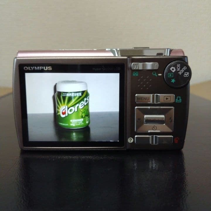 【動作確認済】OLYMPUS μ830 デジカメ 可愛いピンク 希少カラー