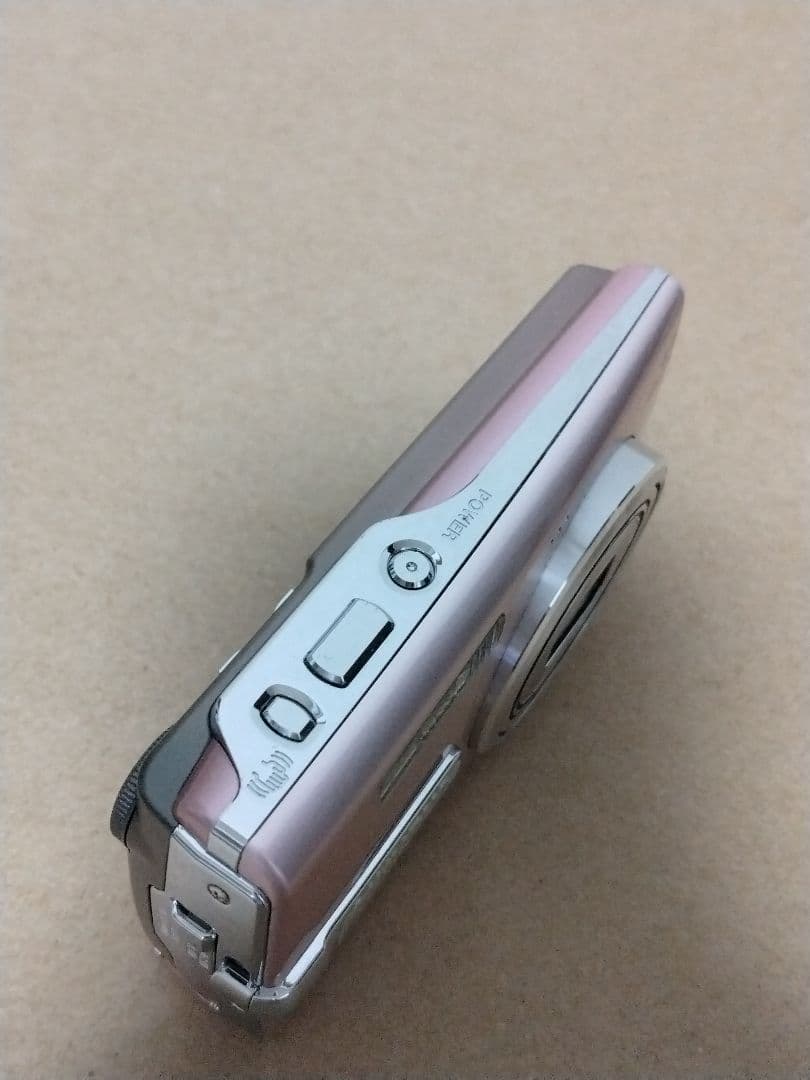 【動作確認済】OLYMPUS μ830 デジカメ 可愛いピンク 希少カラー